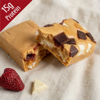 Nibl White Chocolate Brownie Protein Bar – 15g Protein | Halal Snack | Pakistan