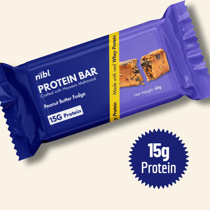 Peanut Butter Fudge Protein Bar – 15g Protein
