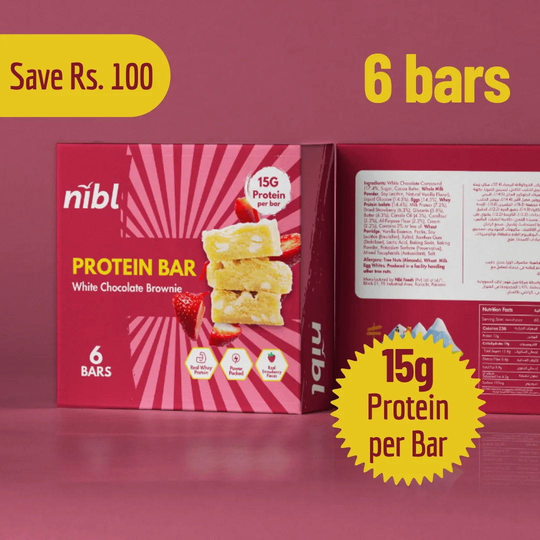 White Chocolate Brownie Protein Bar - 15g Protein