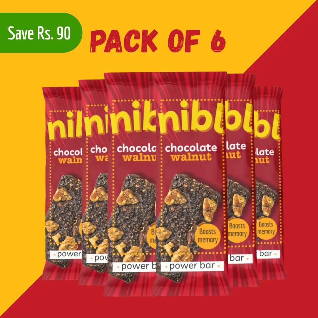 Chocolate & Walnut Granola Bar – Omega-3 Rich