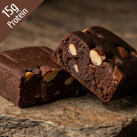 Almond Brownie Protein Bar – 15g Protein