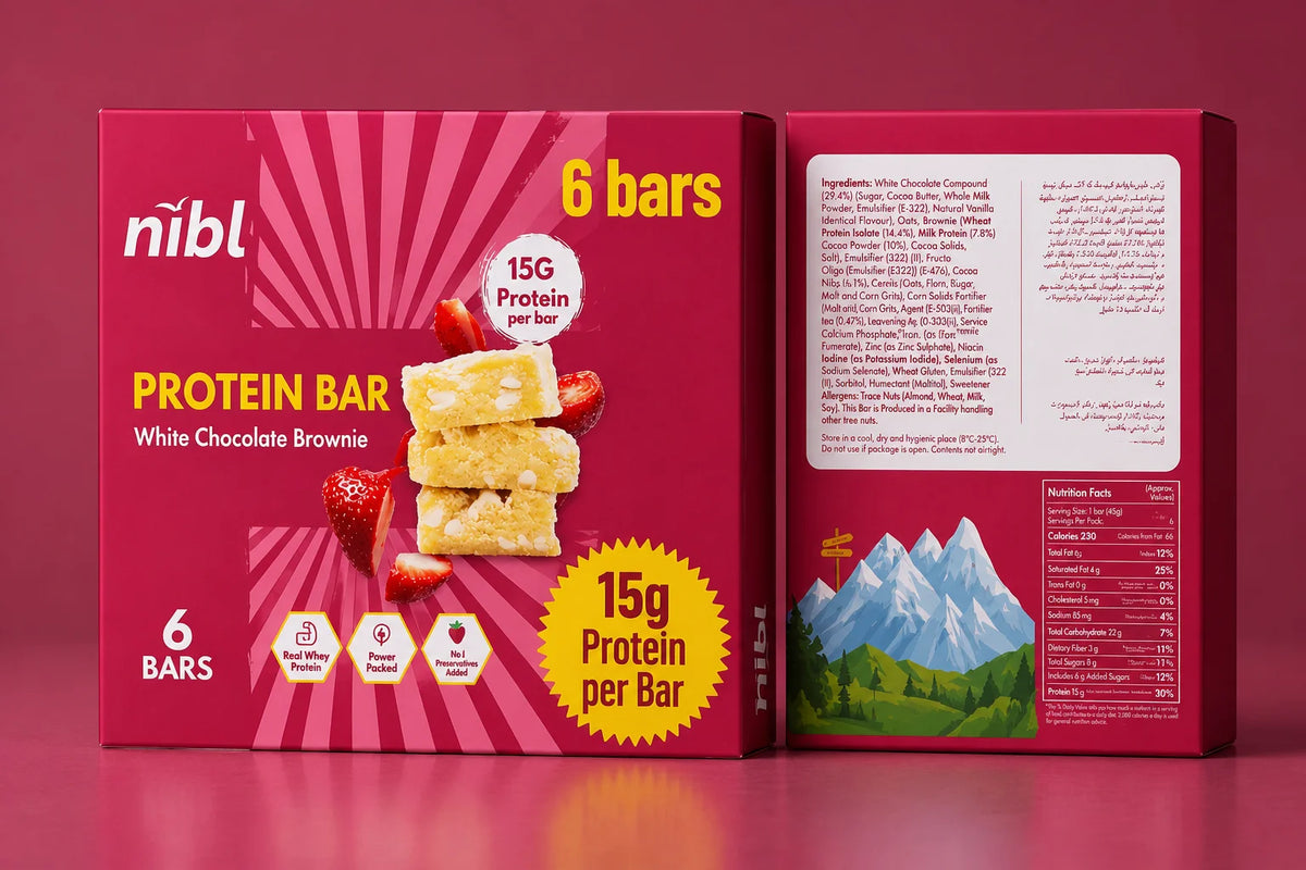 White Chocolate Brownie Protein Bar - 15g Protein