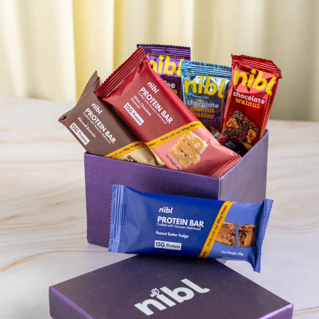 Nibl Gift Box – 12 Assorted Bars | Premium Snack Gift | Halal | Pakistan