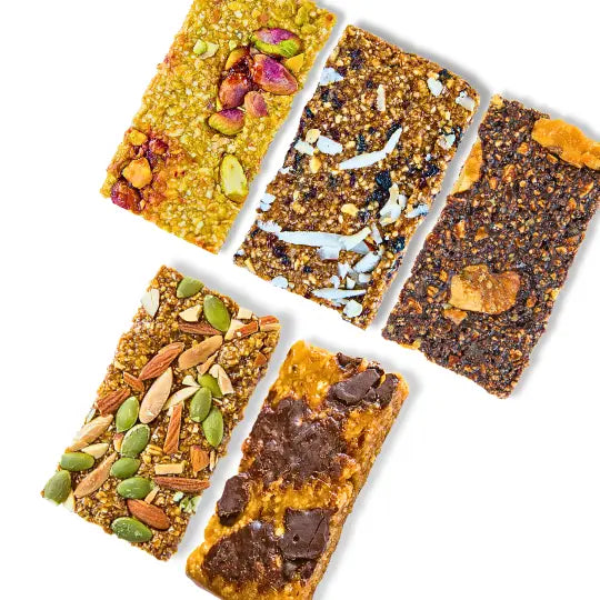 Variety Box of 5 granola bars (all flavors included)