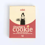 Nibl Chocolate Chunks Cookie close-up showing chocolate pieces – real butter