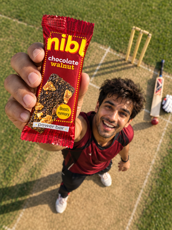 Chocolate & Walnut Granola Bar – Omega-3 Rich