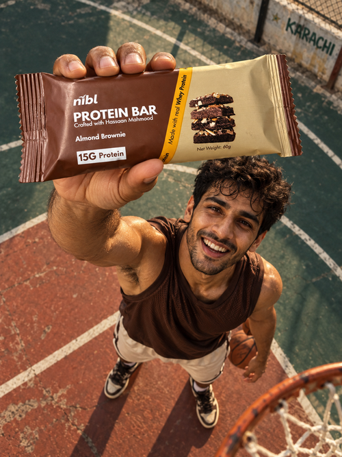 Almond Brownie Protein Bar – 15g Protein