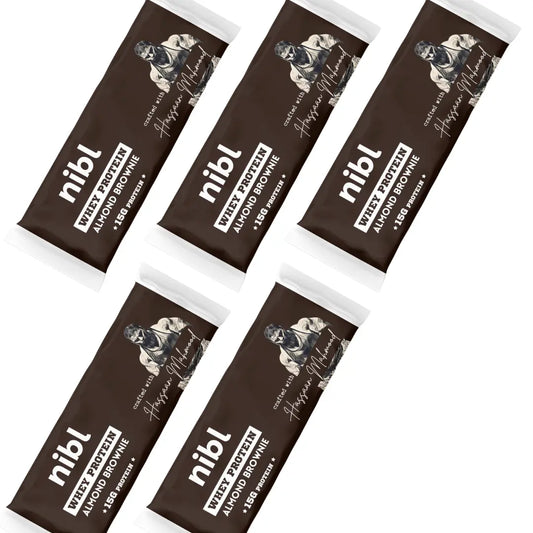 Almond Brownie - Protein Bar - Pack of 5