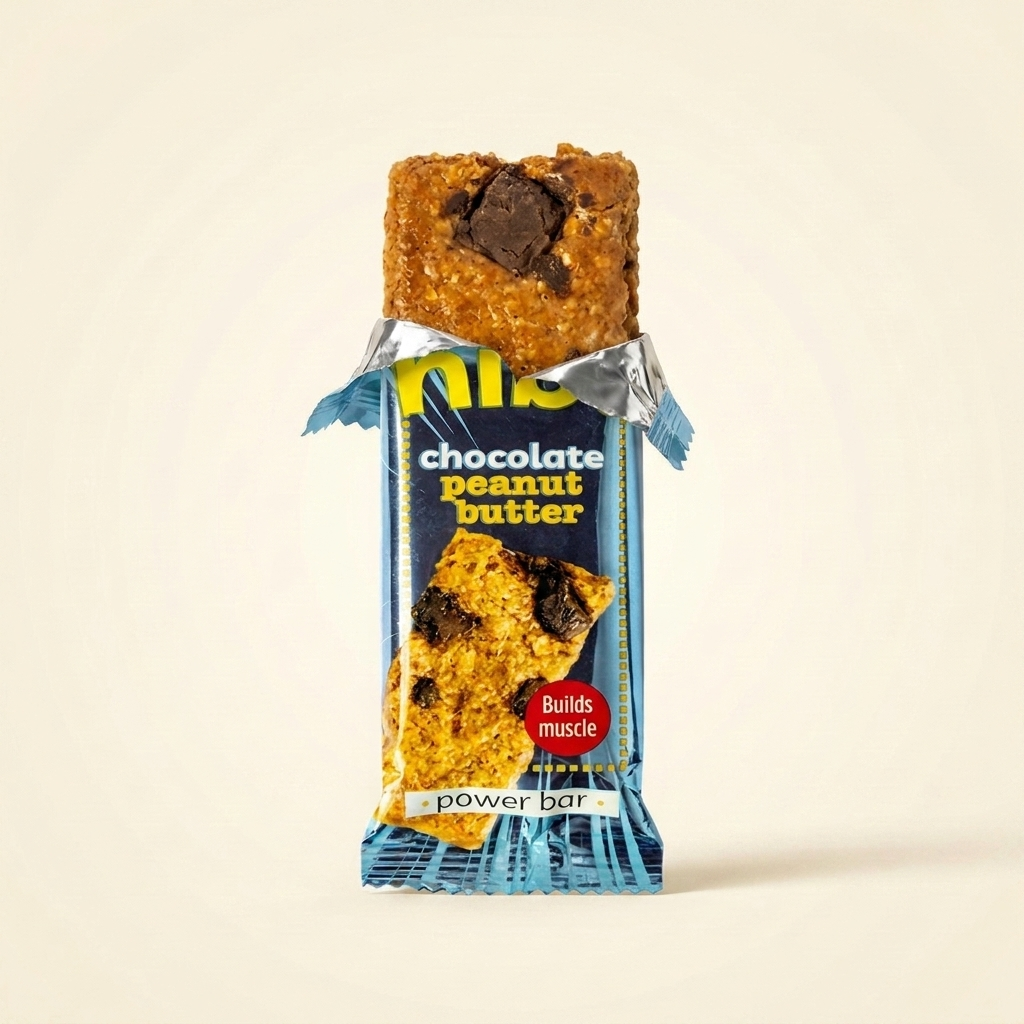Chocolate & Peanut Butter Granola Bar - Healthy Fats