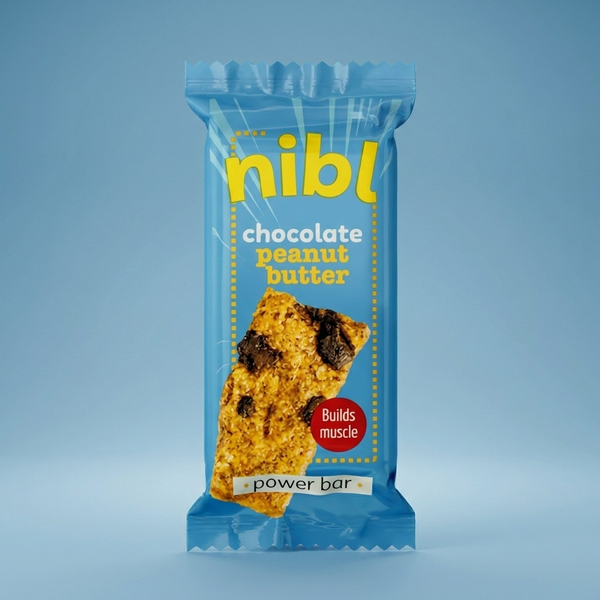 Chocolate & Peanut Butter Granola Bar - Healthy Fats