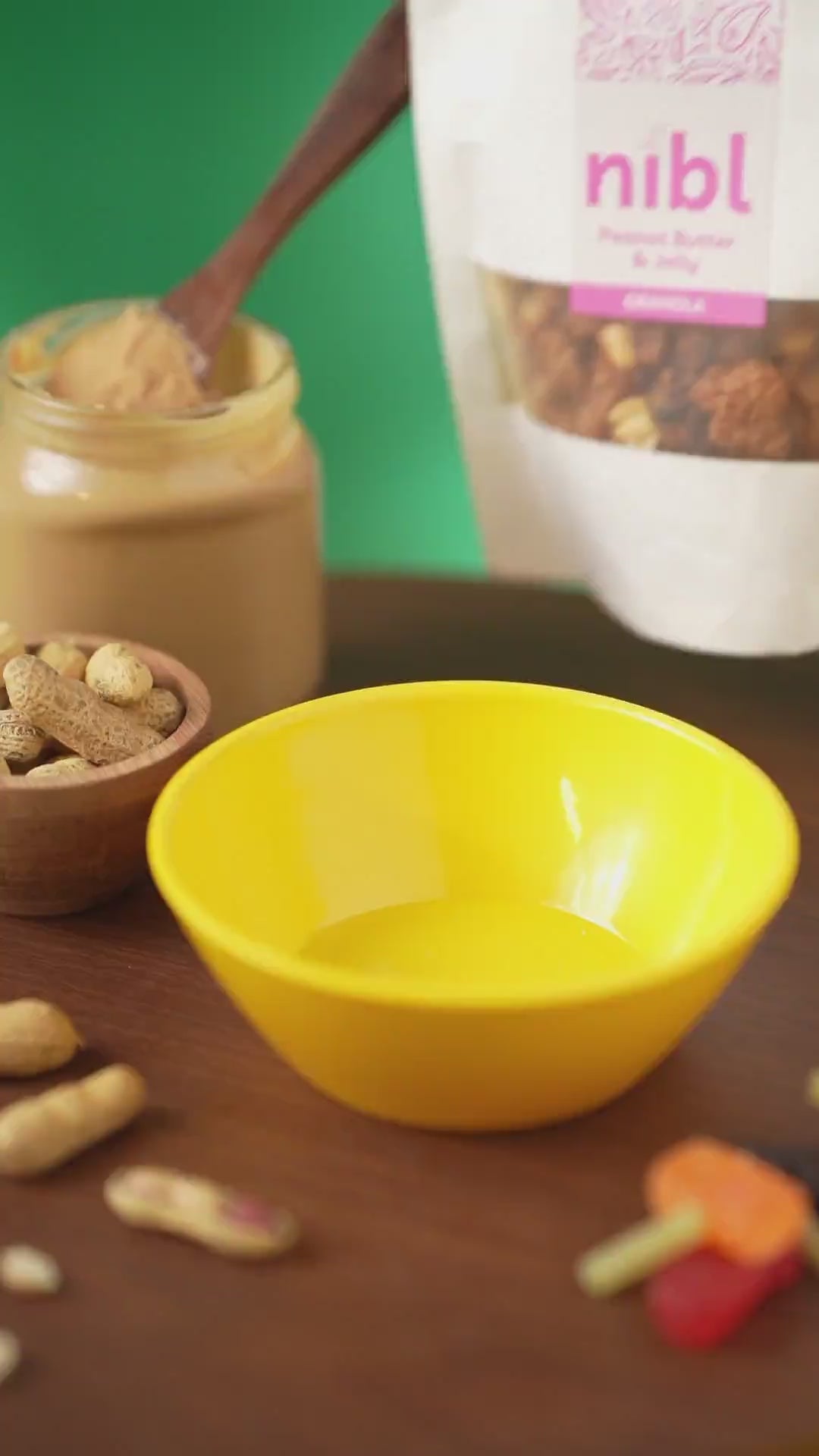 Peanut Butter & Jelly Granola Cereal – Nourishing Mornings
