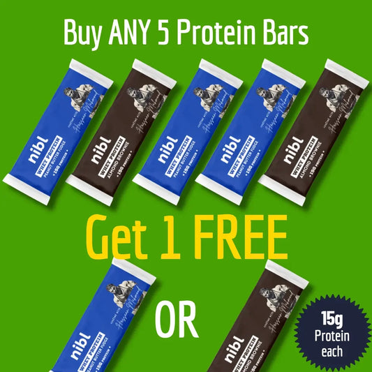 Buy 5 Protein Bars, Get 1 FREE