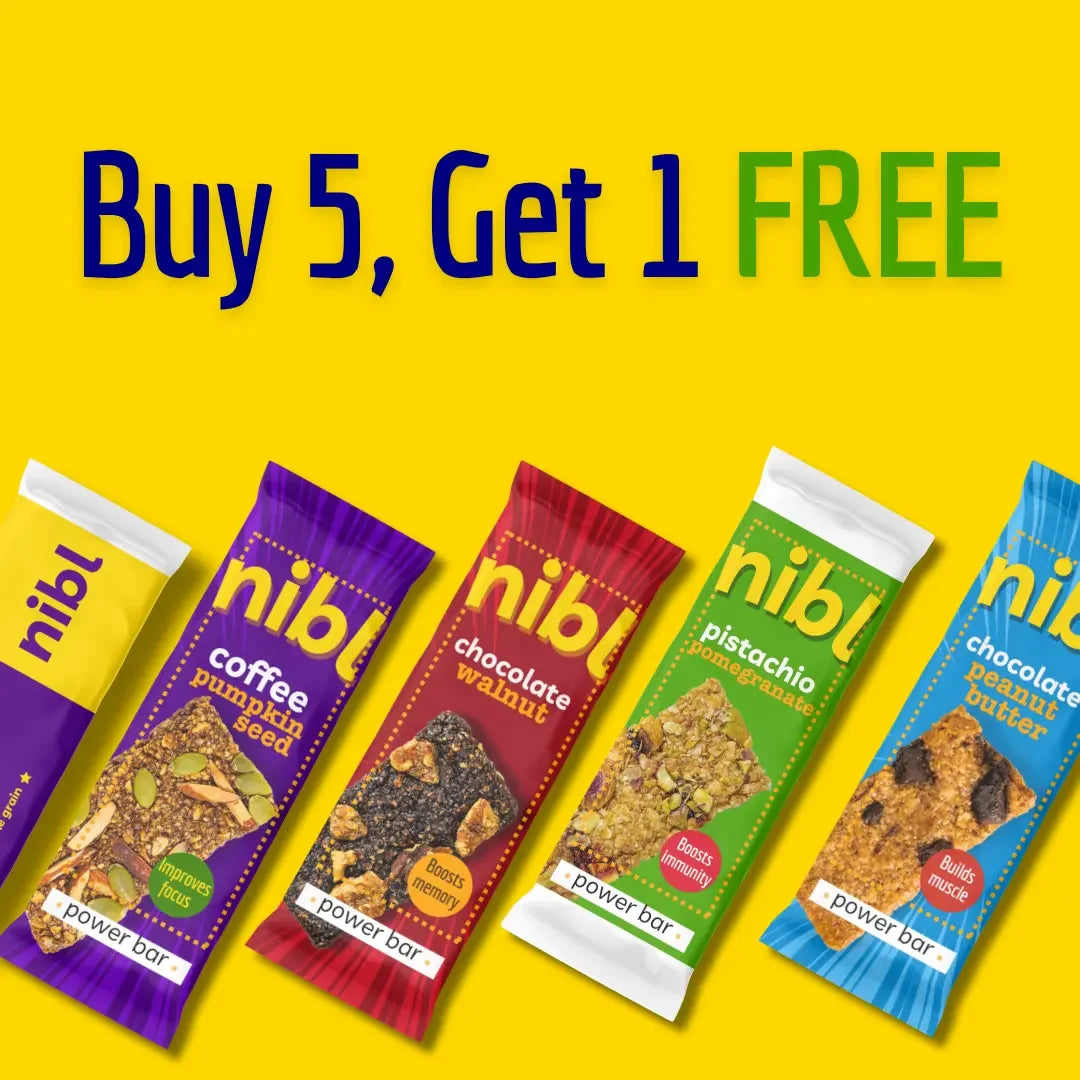 Buy any 5 Power Bars, Get 1 FREE